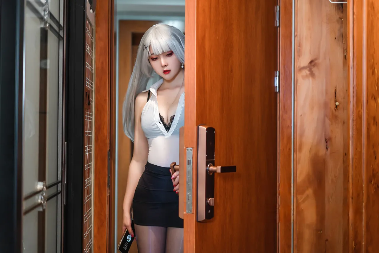 Natsuko夏夏子 - OL灰机杯-erohere1.webp